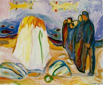 rencontre 1921 Edvard Munch Peinture à l'huile